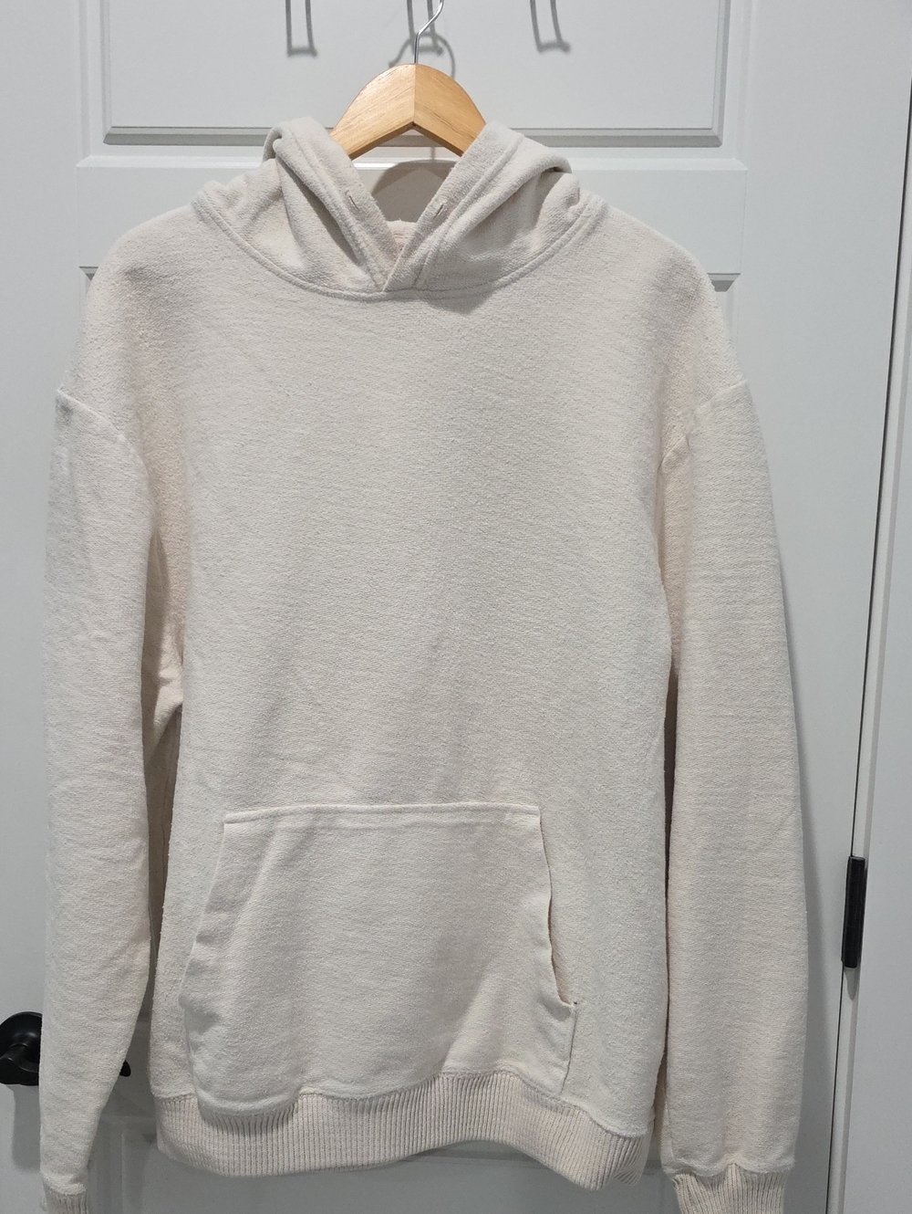 Urban Outfitters Cream Pullover Hoodie
